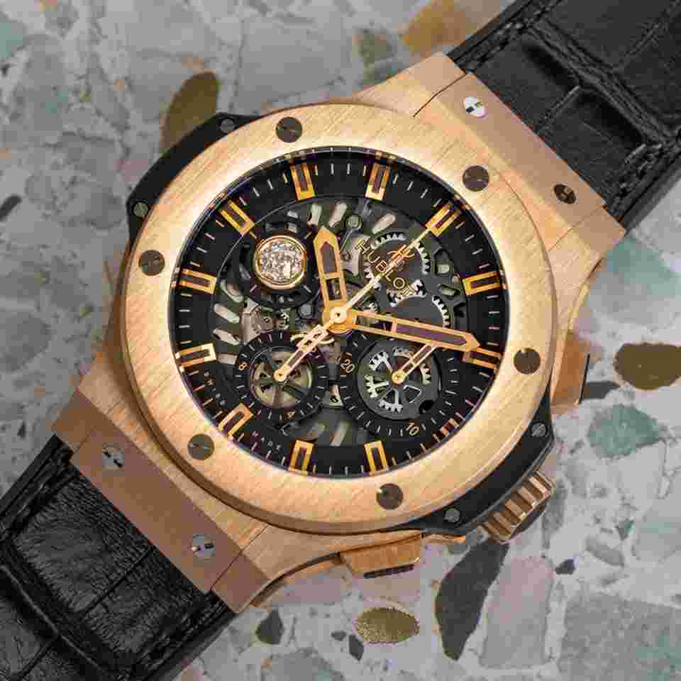 Hublot Big Bang Aero Bang
                           
                                 44 Crown Of Light Ltd Edition : 310.PX.1180.LR.COL17 : 18k rose gold