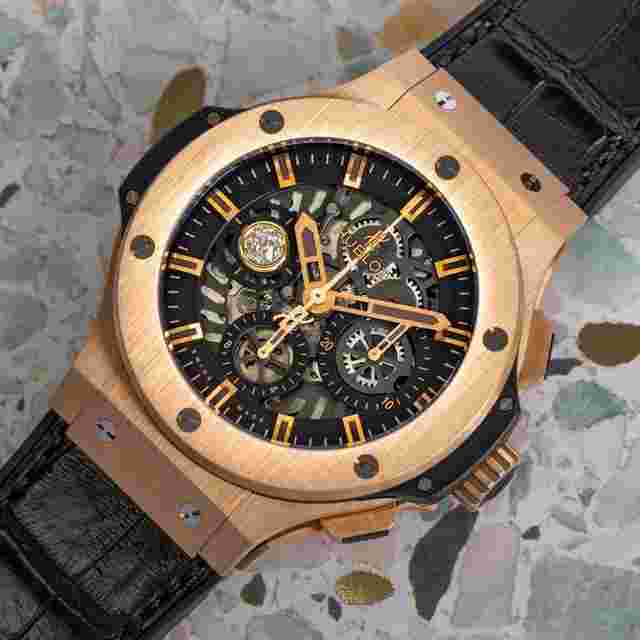 Hublot Big Bang Aero Bang
                           
                                 44 Crown Of Light Ltd Edition : 310.PX.1180.LR.COL17 : 18k rose gold