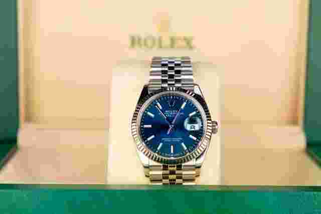Rolex Datejust 36
                           
                                 2024 Rolex Datejust 36mm Blue Dial Jubilee 126234