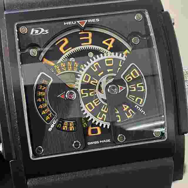 HD3 Three Minds
                           
                                 44mm Titanium PVD Black Rubber Orange Numbers Limited to 33 Made