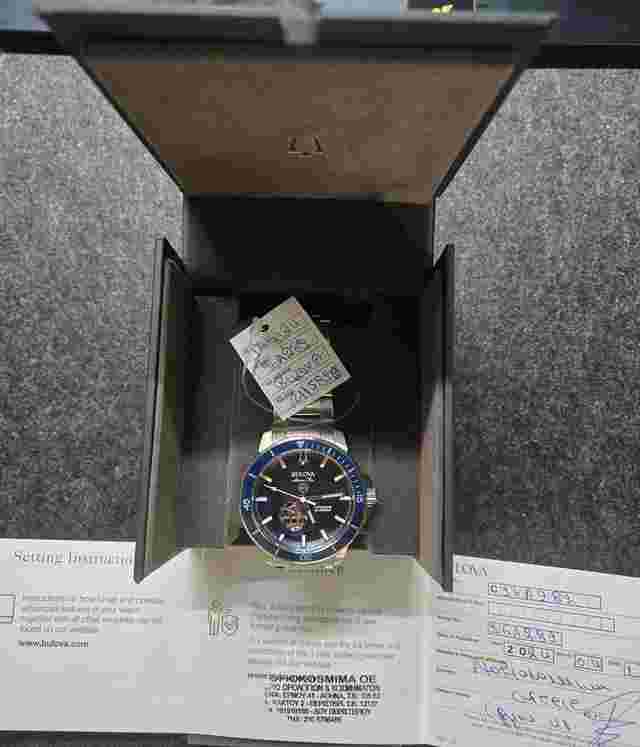 Bulova Marine Star 96A289 Automatic 2024 Steel Like new & unworn