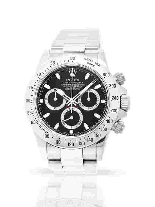 Rolex Daytona
                           
                                 116520 Black Dial - Box & Papers - 24-Month Warranty - 2009
