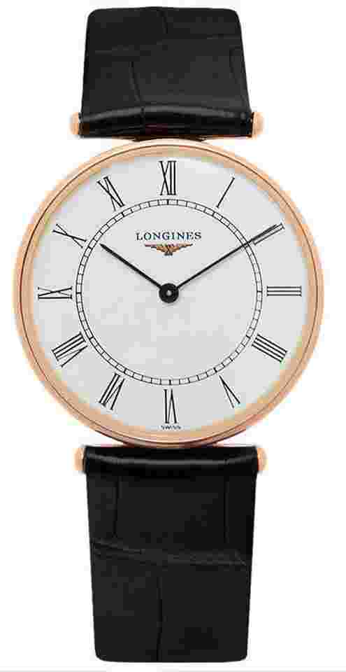 Longines La Grande Classique
                           
                                 18K Rose Gold Leather Unisex Watch L4.691.8.11.0