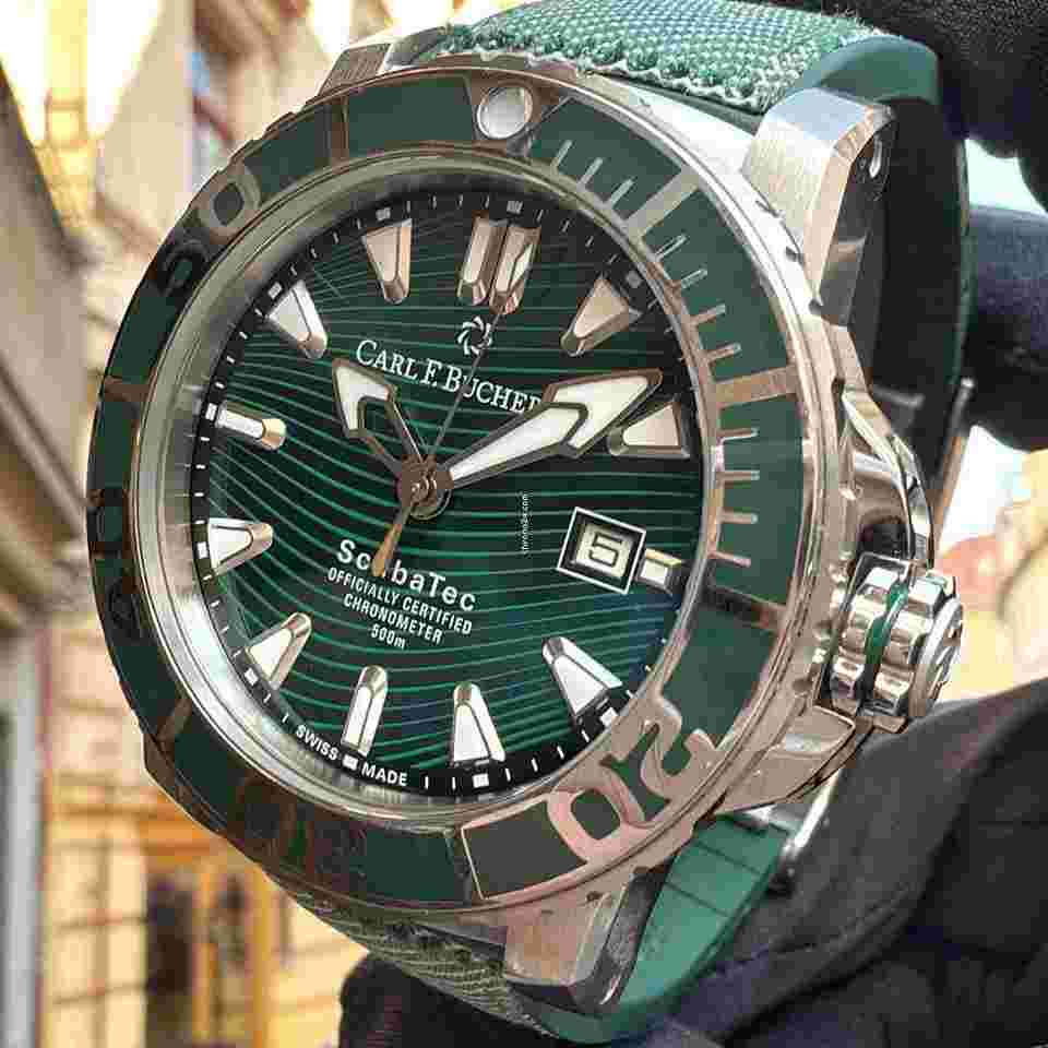 Carl F. Bucherer Patravi
ScubaTec Verde 00.10632.23.93.01 (Warranty)