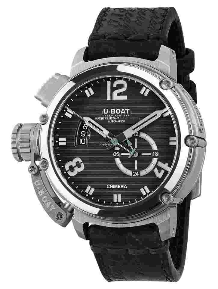 U-Boat Chimera
Nero Automatic Black Dial Black Leather Date Mens Watch 9605