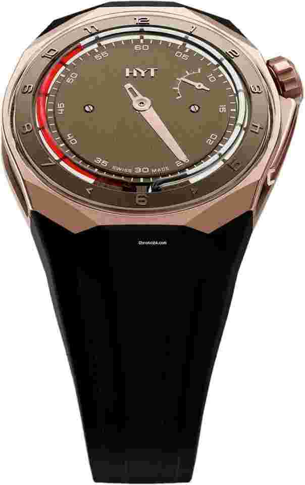 HYT
                           
                                 H03345-A T1 5N Gold & Titanium Chocolate Millésime Edition