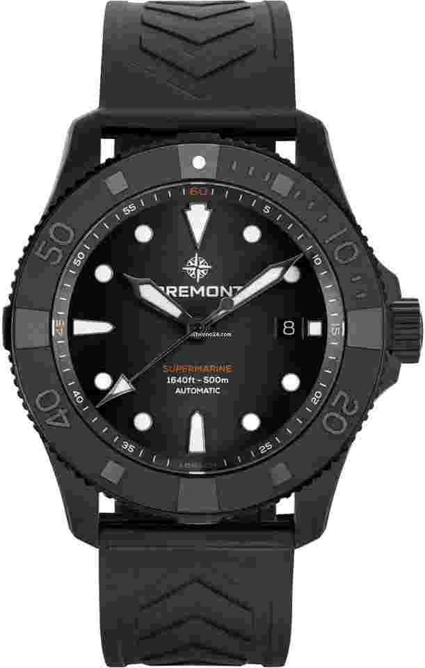 Bremont Supermarine
SM43-DT-BKCER-BK-R-S Supermarine Full Ceramic Tactical Black
