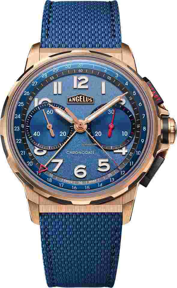Angelus
                           
                                 Chronodate Gold Blue