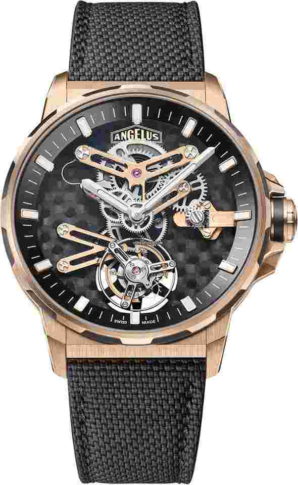 Angelus
                           
                                 0TCDB.B01A.K009B Gold & Carbon Flying Tourbillon