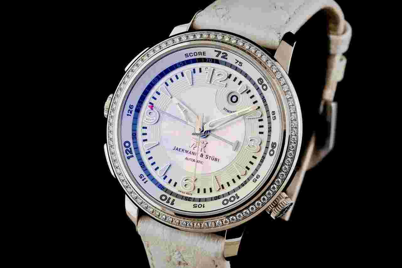 Jaermann & Stübi
                           
                                 Queen of Golf Diamonds dial with Mother of Pearl Automatic
