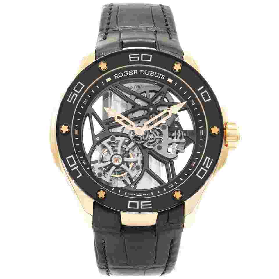 Roger Dubuis Pulsion
Tourbillon Flying Skeleton RDDBPU0001 - Inventory 6879