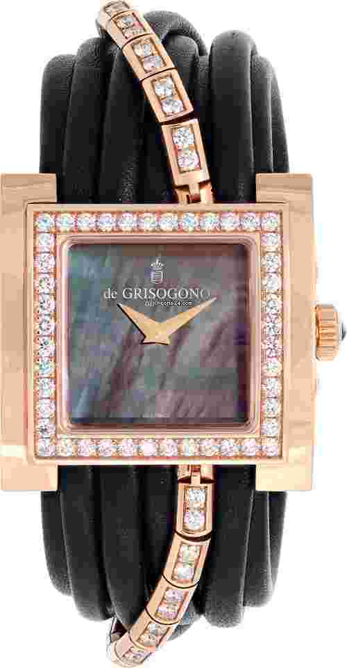 De Grisogono
Allegra 5061 B 18k rose gold 34mm watch