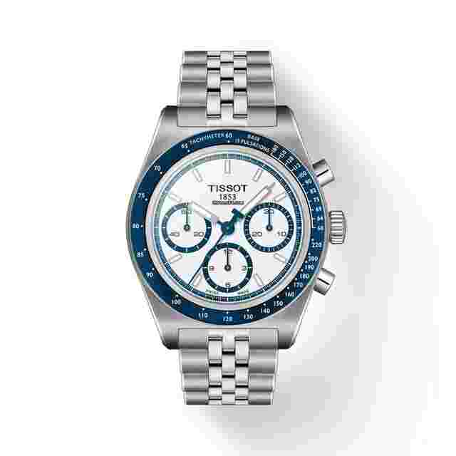 Tissot
                           
                                 PR516 Automatic Chronograph 41mm White Dial Watch T1494621101100