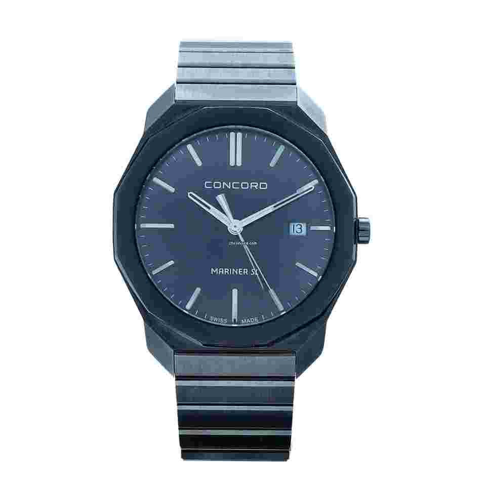 Concord Mariner
SL 05.1.36.1192 Ultra Slim Steel Gray PVD 40 Quartz Wrist Watch