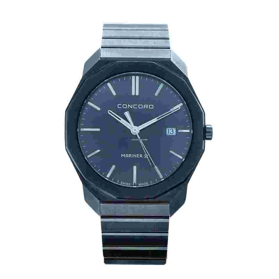 Concord Mariner
SL 05.1.36.1192 Ultra Slim Steel Gray PVD 40 Quartz Wrist Watch