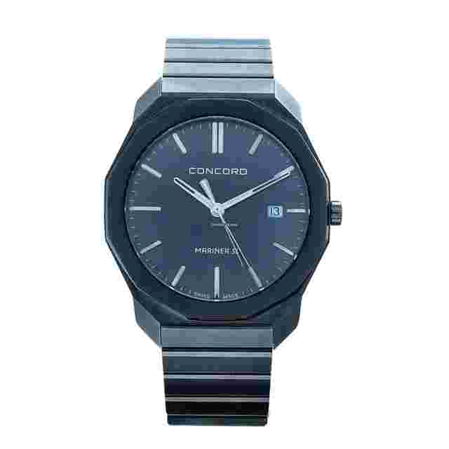 Concord Mariner
                           
                                 SL 05.1.36.1192 Ultra Slim Steel Gray PVD 40 Quartz Wrist Watch