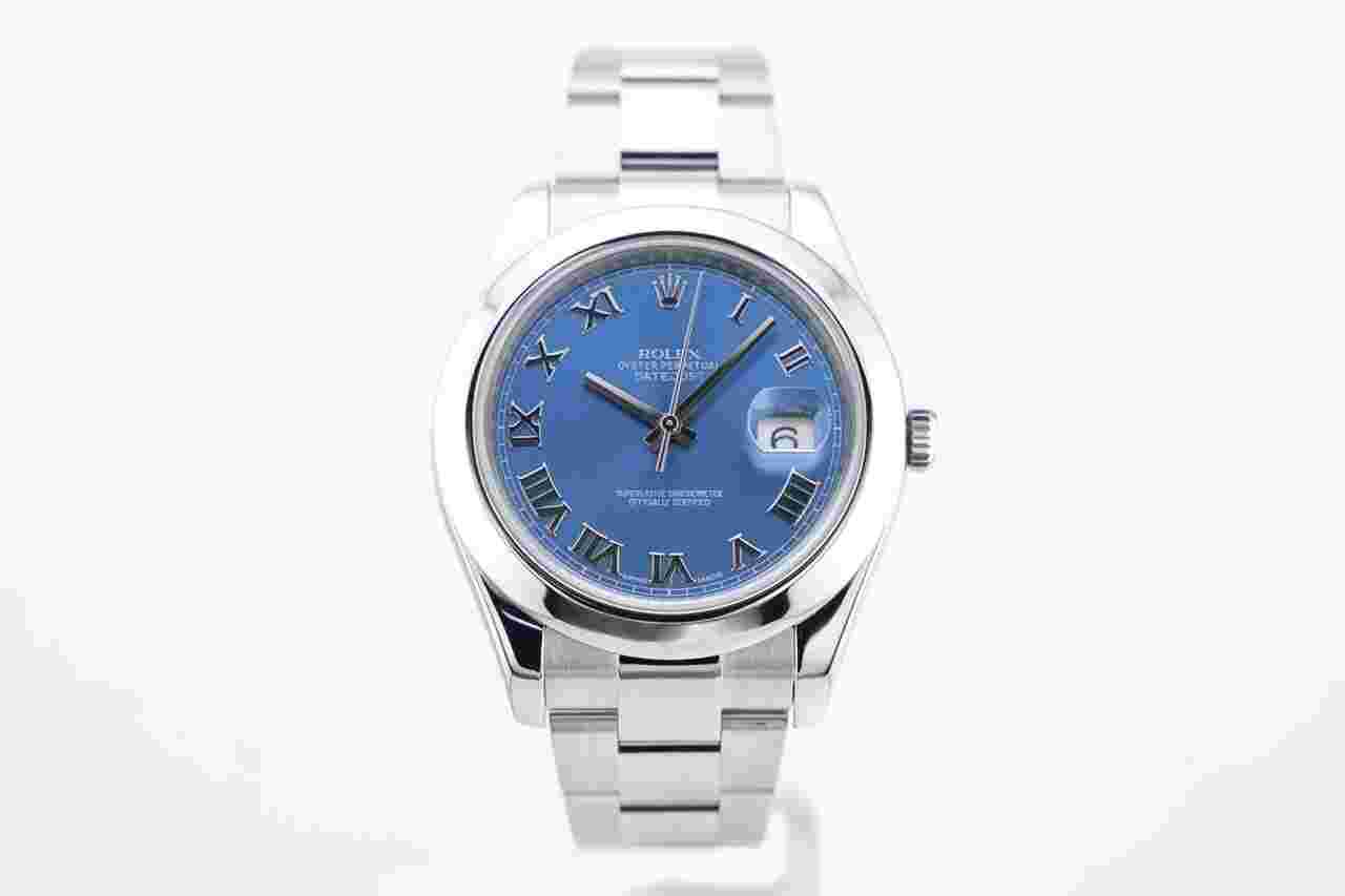 Rolex Datejust II
41mm - Blue Roman Dial - Box+Papers - 24 Months Warranty 116300 2016
