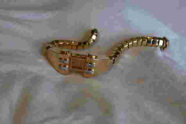 Boucheron
                           
                                 diamond and yellow gold cocktail ladies watch snake jewelry watch