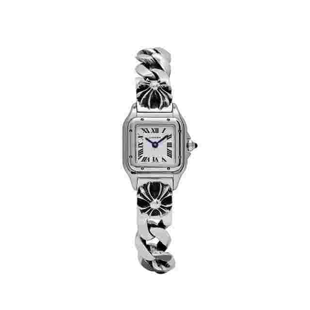 Cartier Panthère
                           
                                 WSPN0019 Stainless Steel Silver Dial Chrome Hearts Bracelet Quartz