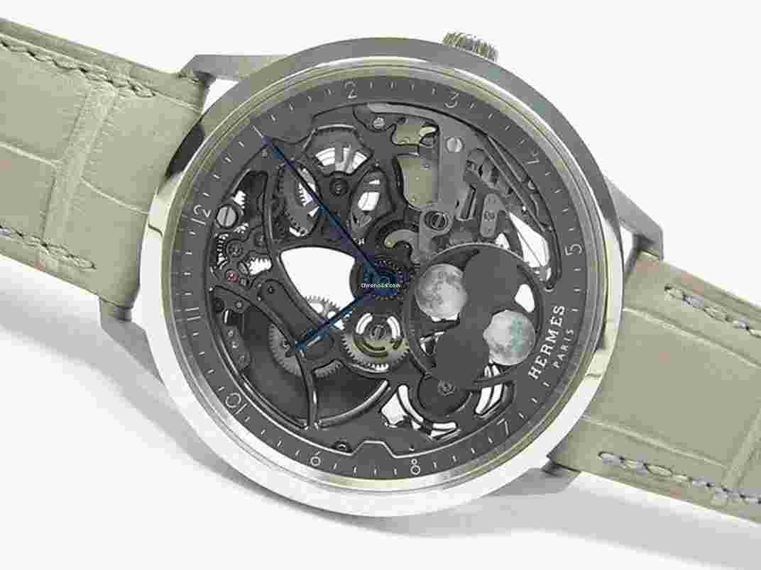 Hermès Slim d'Hermès
Skeleton Lune Grey CA6.841