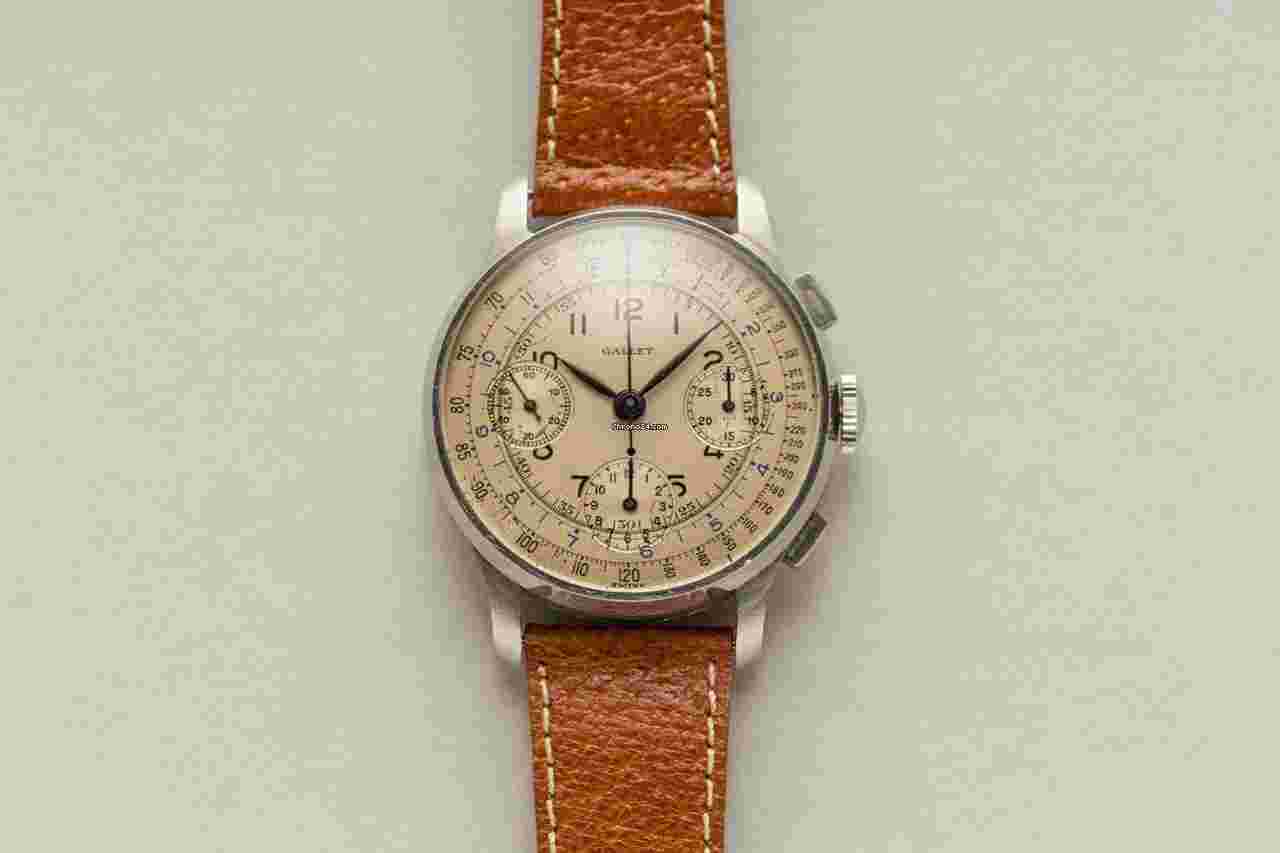 Gallet
                           
                                 Valjoux 71 Vintage Chronograph