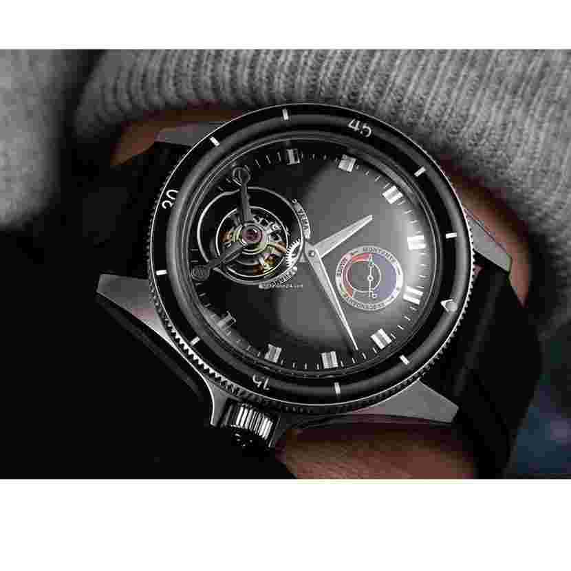Yema
                           
                                 Yachtingraf Steel Tourbillon Mareographe 75th anniversaire Ltd Ed.