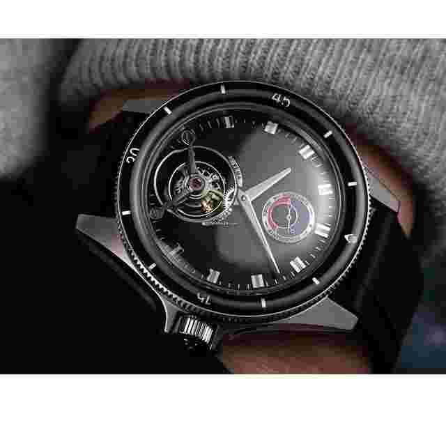 Yema
                           
                                 Yachtingraf Steel Tourbillon Mareographe 75th anniversaire Ltd Ed.