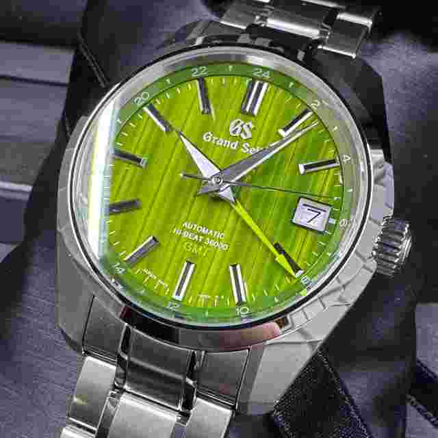 Grand Seiko Heritage Collection
                           
                                 U.S. Special Edition Bamboo Garden Path GMT SBGJ259 Hi Beat