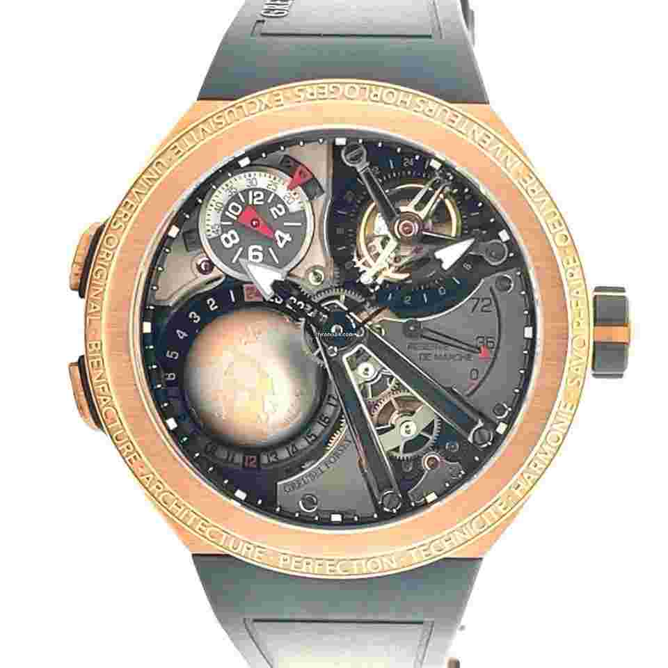 Greubel Forsey GMT
                           
                                 45mm GMT Sport 5N Limited 11pcs Final Edition Red Gold