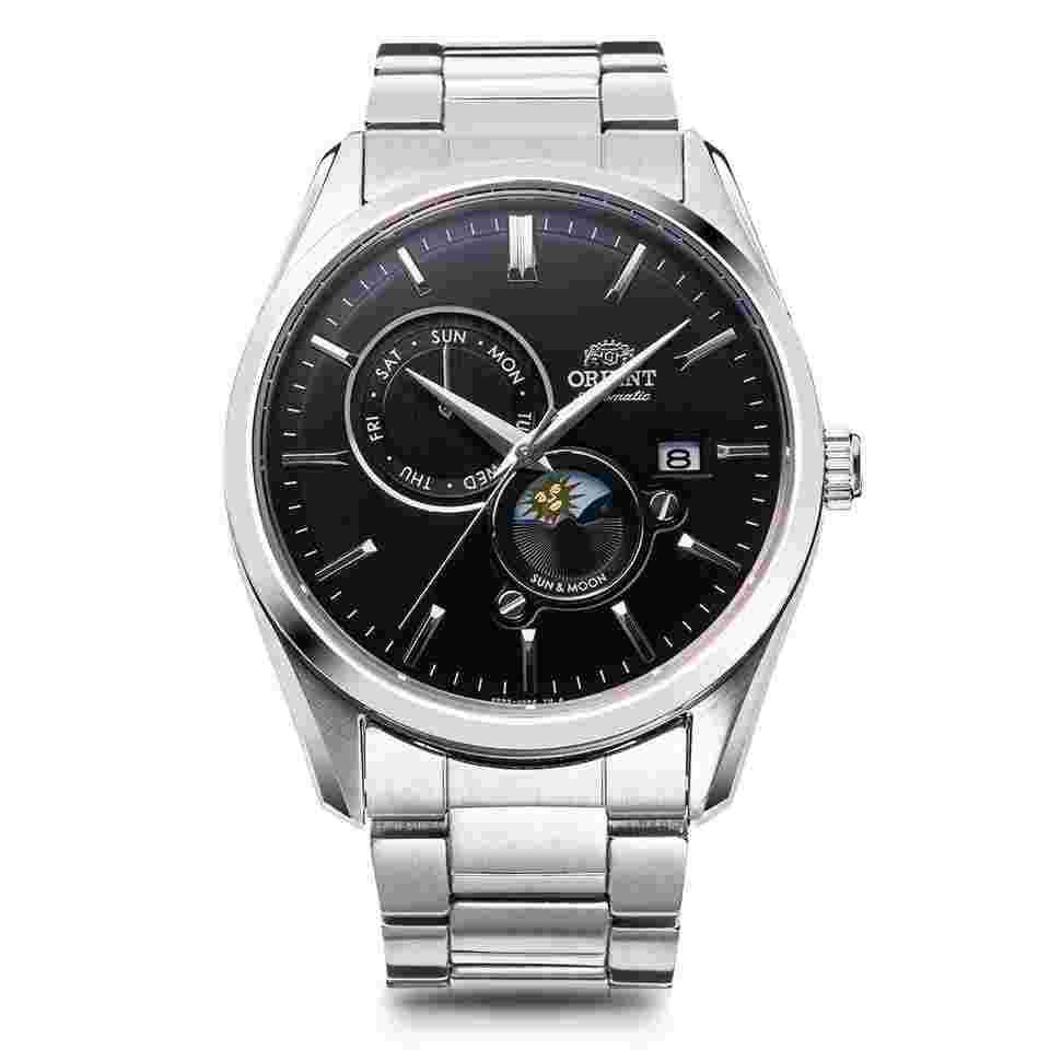 Orient Sun and Moon Contemporary RN-AK0302B RA-AK0302B SUN & MOON Automatic Men Watch New in Box