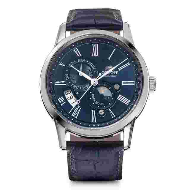 Orient Sun and Moon RN-AK0004L Mechanical ORIENT Classic SUN & MOON Men's Watch New in Box