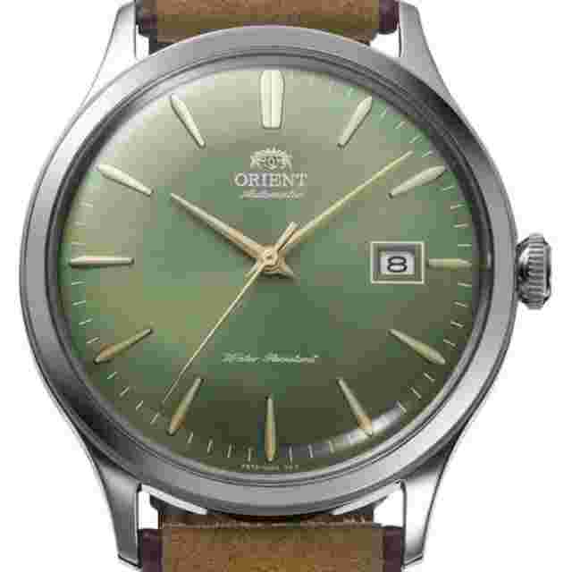 Orient Bambino
                           
                                 RA-AC0P01E 42mm automatic men’s watch leather band accepts Hand-winding