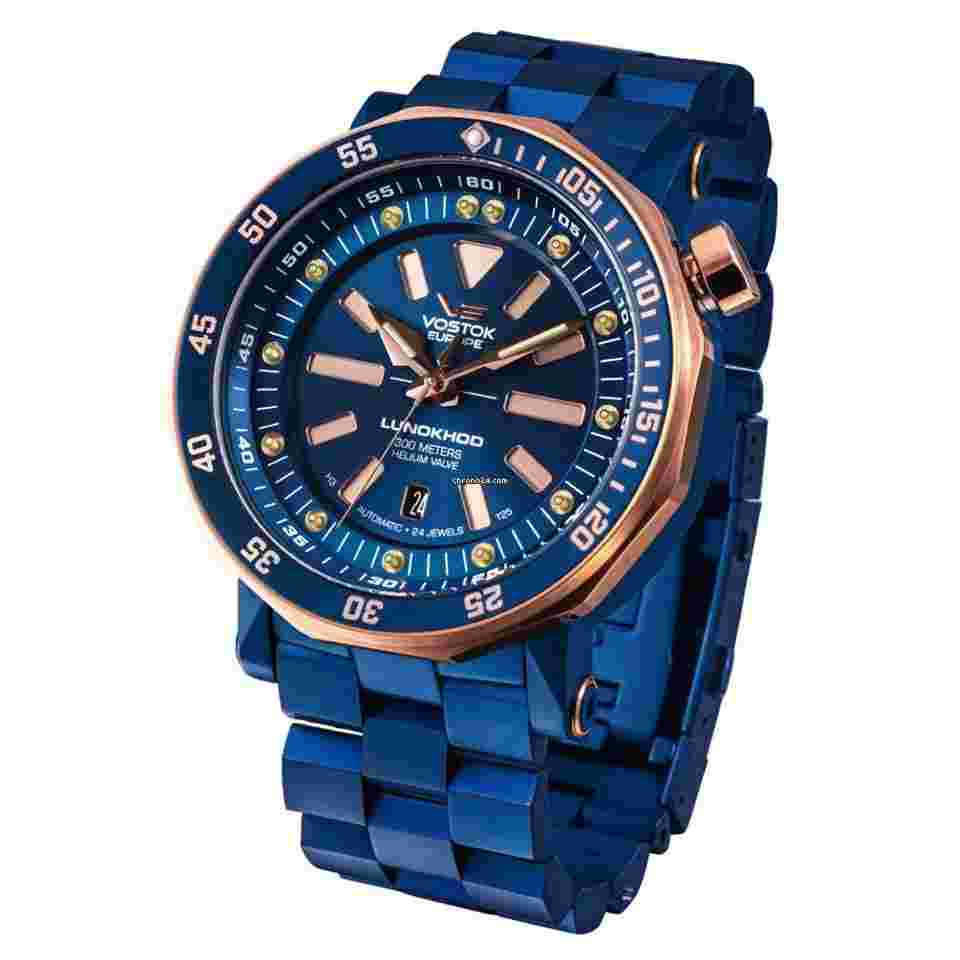 Vostok
                           
                                 Europe Lunokhod-2 Blue/Steel Ø49 mm