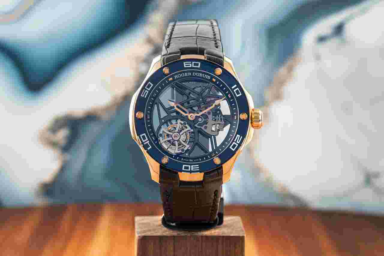 Roger Dubuis Pulsion
Tourbillon Flying Skeleton