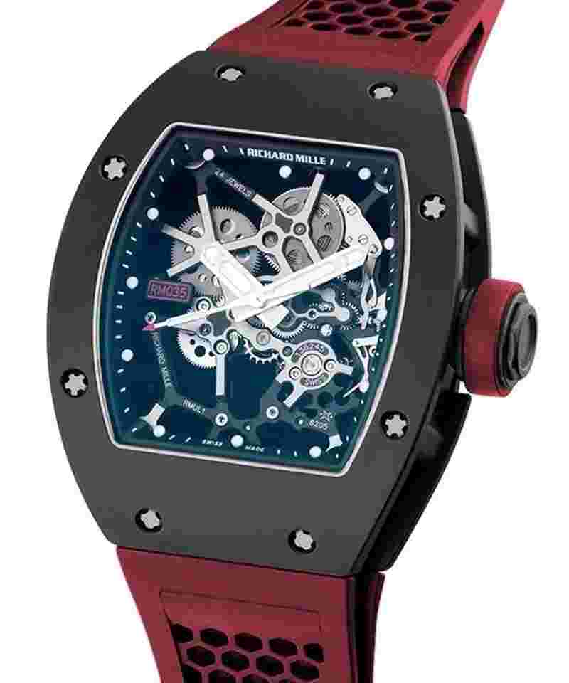 Richard Mille RM 035
                           
                                 Rafael Nadal Chronofiable Magnesium-aluminum alloy Men's Watch