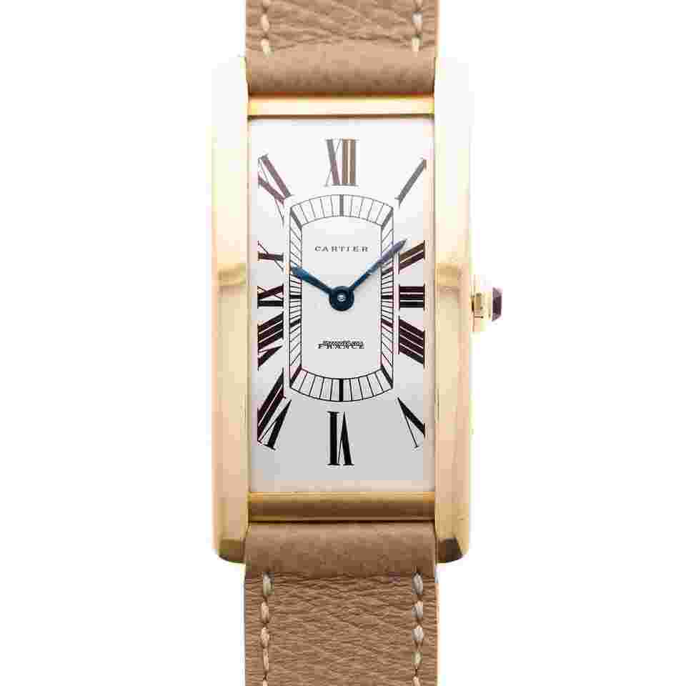Cartier Tank
Yellow Gold Large Tank Cintree Circa 1960s