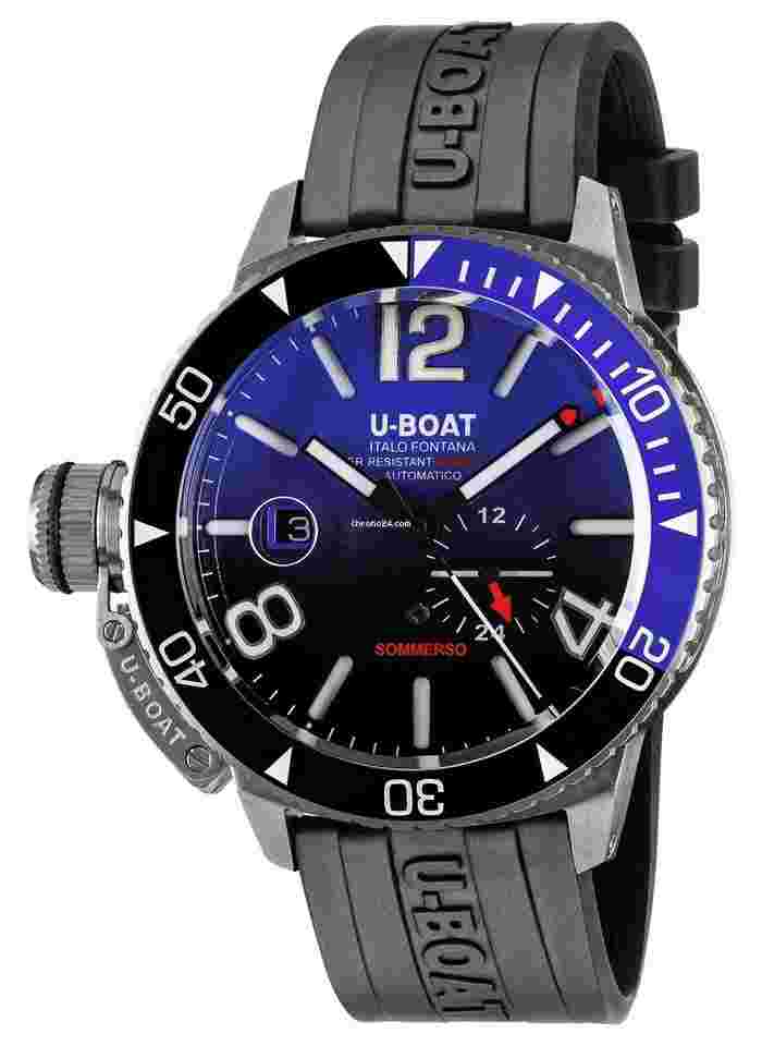 U-Boat 9519 Sommerso Automatic Mens Watch 46mm 30ATM