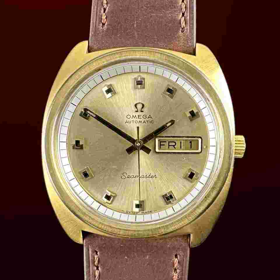 Omega
                           
                                 Vintage Omega Seamaster XL Jumbo DayDate 166.064 - 39mm - 1972