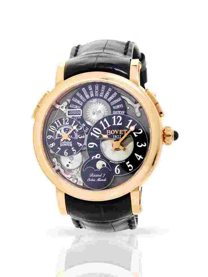 Bovet Dimier Récital
7 Dimier Orbis Mundi DT1150-OMLUNE-002 - Rose Gold