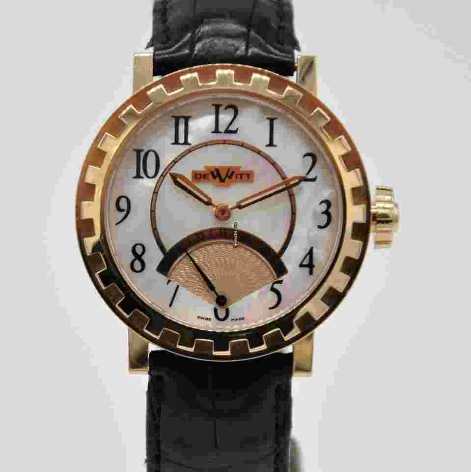 Dewitt Academia
Seconde Retrograde 18k Rose Gold Mother-of-Pearl 43mm AC.1102.53.M652.NE30.53