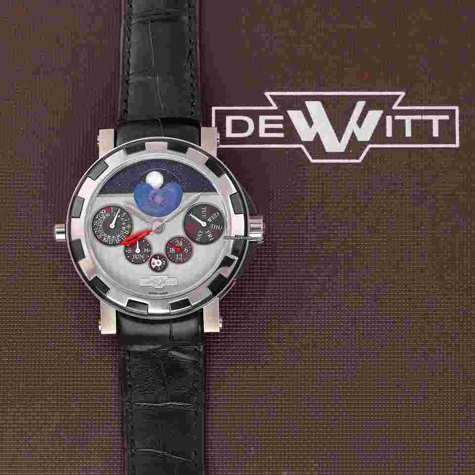 Dewitt Academia
Quantieme Perpetual GMT Nebula ac.7021.34.m1000