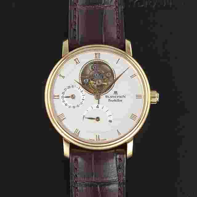 Blancpain Villeret
                           
                                 Tourbillon 8 Day 6025-3642-55b