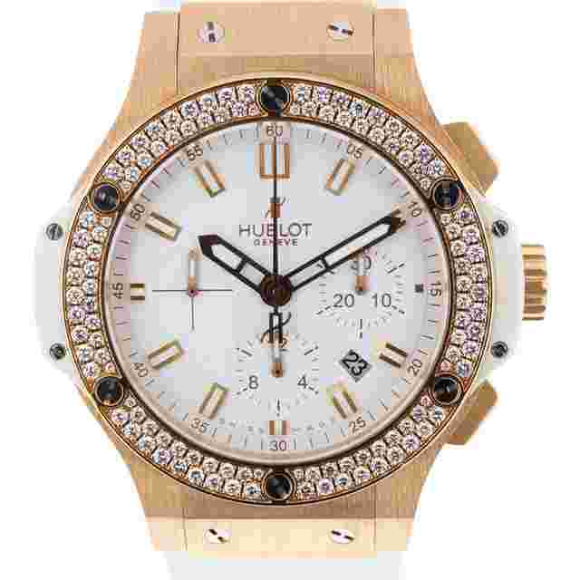 Hublot Big Bang 44 mm
                           
                                 301.PE.230.RW.114 44mm white Factory diamond bezel rose gold