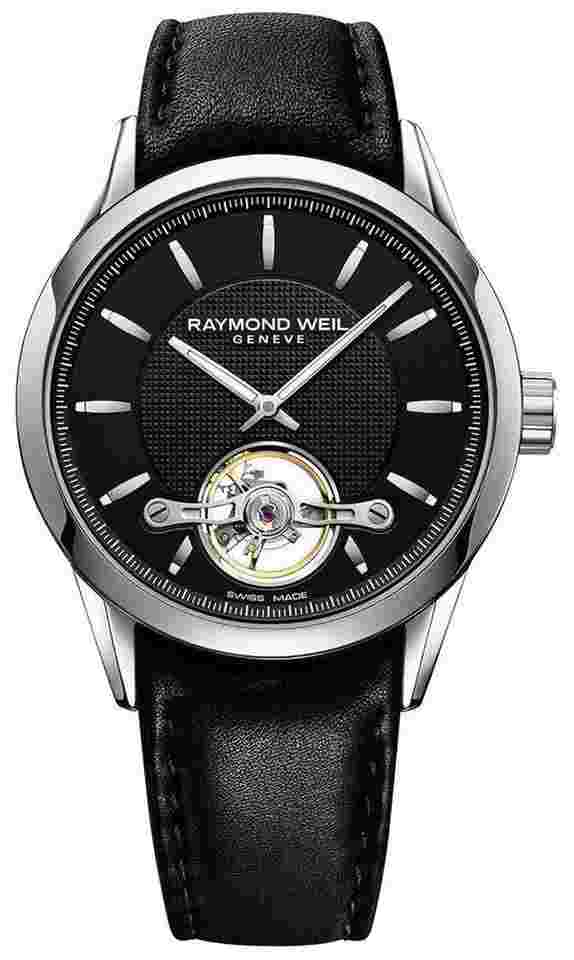 Raymond Weil Freelancer
Automatic Steel Black Leather Mens Watch 2780-STC-20001