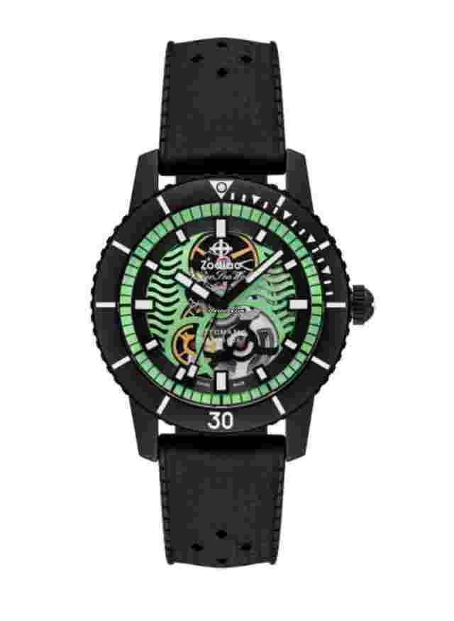 Zodiac
                           
                                 ZO9318 Compression Diver Black PVD Steel 40 mm Automatic Men's Watch