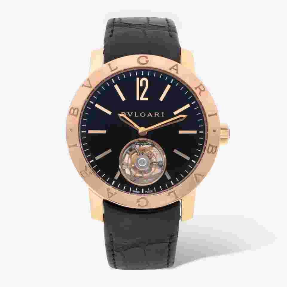 Bulgari
                           
                                 18K Rose Gold Tourbillon Automatic Men's Watch