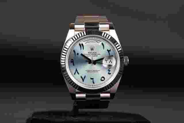 Rolex Day-Date 40
                           
                                 228236 DayDate 40 Ice Blue Hindi Arabic Dial