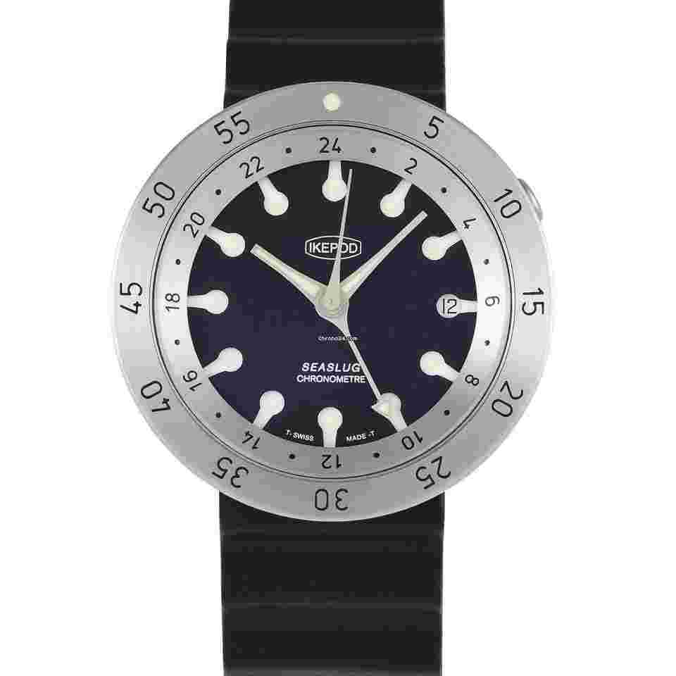 Ikepod
                           
                                 Seaslug GMT Watch S01d