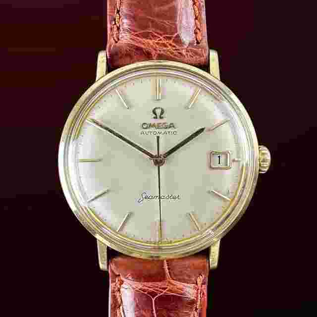 Omega Seamaster DeVille
                           
                                 Vintage Omega Seamaster Pre De Ville Gold Plated 14770-3 SC - 34,5mm - 1961