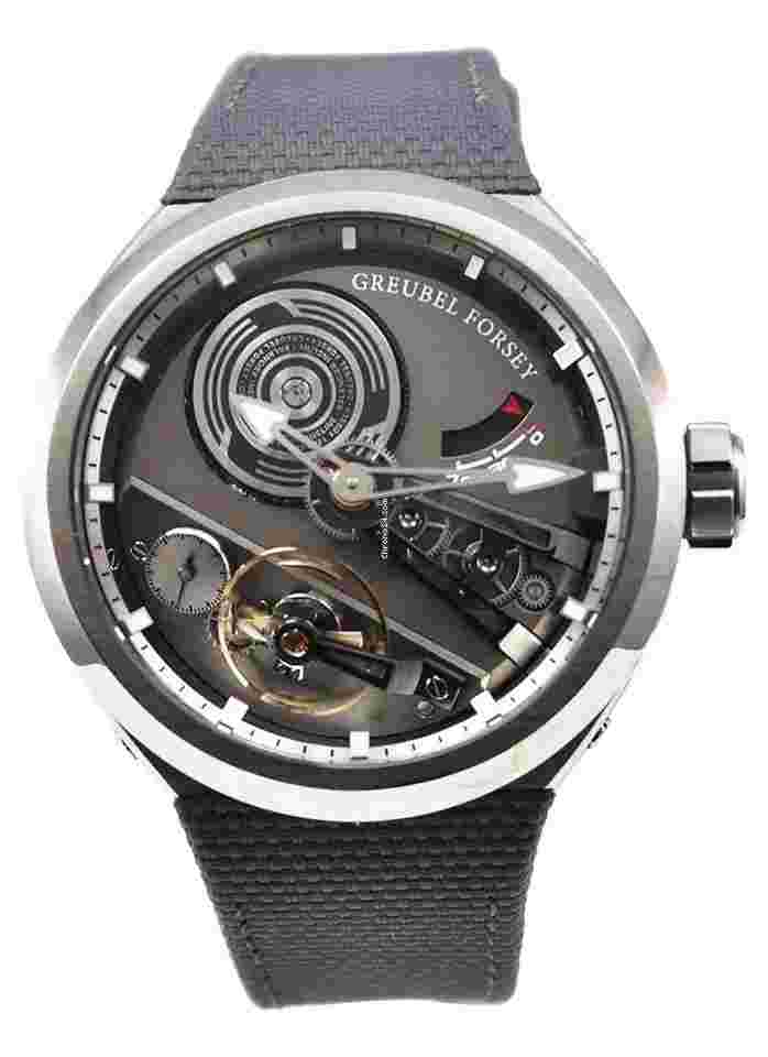 Greubel Forsey
Balancier S2 Grey Movement on Grey Textile Strap with Grey Dial